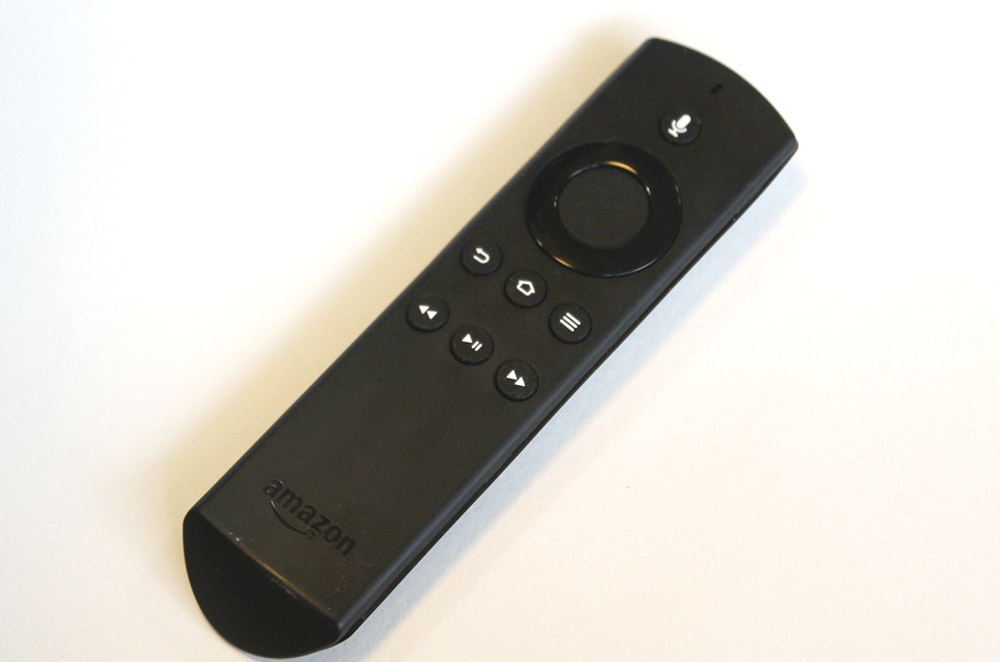 Amazon Fire TV Stickのリモコン全体