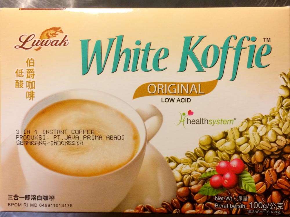 「White Coffee」市販品粉末