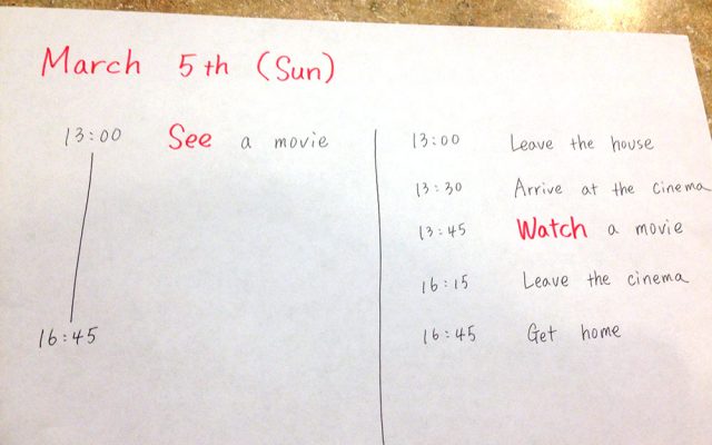 Watch と See の違いとは 同じ 見る でも動作が具体的 英語びより