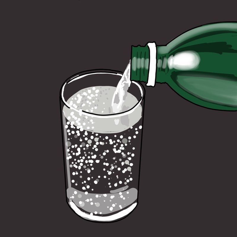「サイダー」は「soda」
